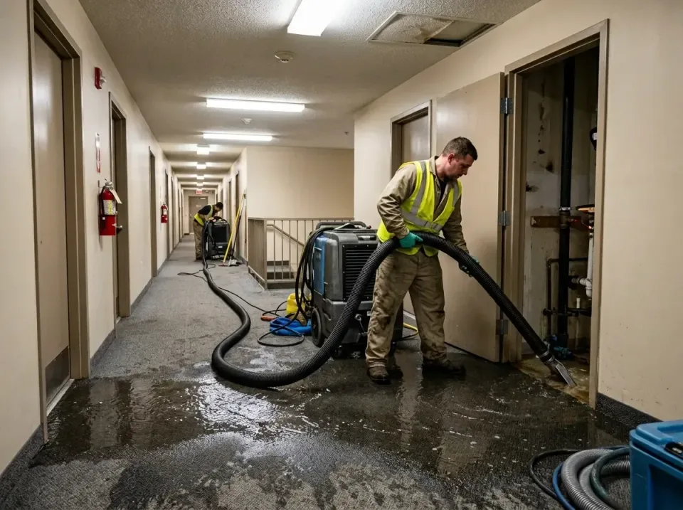 multi-unit-apartment-hallway-f-005 — frequently asked questions, Emergency Burst Pipe Water Extraction & Removal in Brea, CA